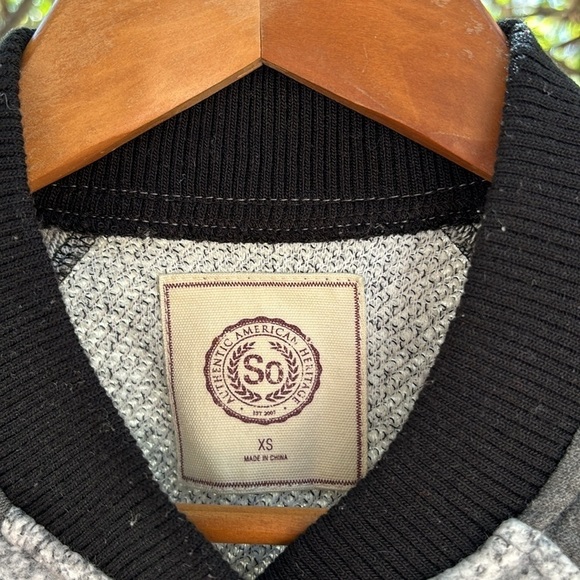So AUTHENTIC AMERICAN HERITAGE bomber jacket vintage casual sporty wear size XS - Picture 3 of 8
